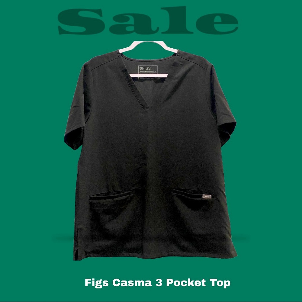 Figs Casma 3 Pocket Scrub Top